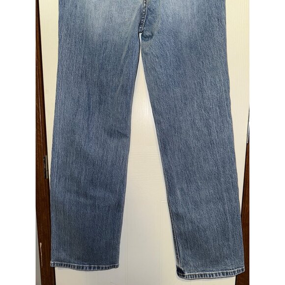 NWT Eunina Codi Distressed Medium Wash High Rise Dad Jeans Sz 7 - Picture 13 of 16